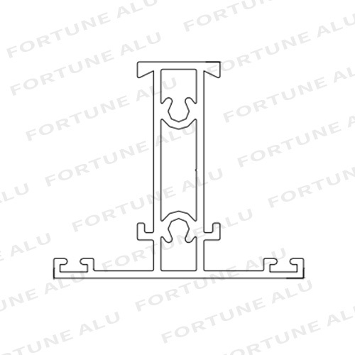 Ecuador series aluminum profile window and door in china