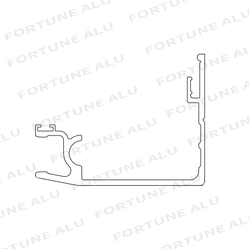 China Aluminum Window Door Frame Extrusion Profiles Supplier to Brazil