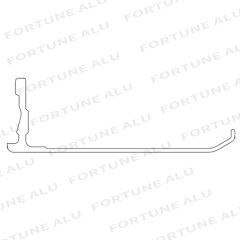 China Factory Profile Aluminium Extrusion Wholesale to Brazil Market