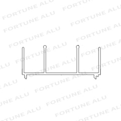 China Wholesale Aluminum Extrusion Profiles for Windows Doors to Ecuador Market