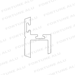 Powder Coated Custom Profile Extrusion Aluminium for Window Door Brazil Market