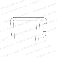 6063 T5 Aluminium Window Door Frame Section Profiles China to Brazil
