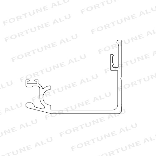 Brazil Market Custom Extruded Aluminum Window Door Frame Profile from China