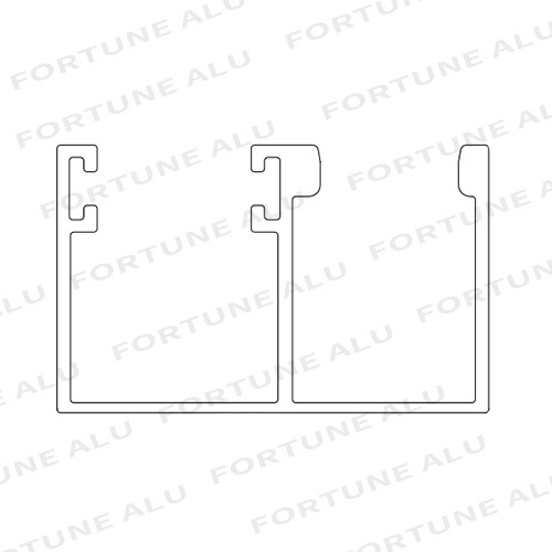 Brazil Market General Powder Coating Custom Surface Treatment Aluminum Profiles For Windows And Doors