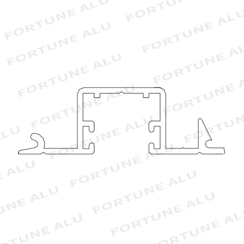 Aluminium Profile Extrusion Section 6000 Series China to Ecuador Market