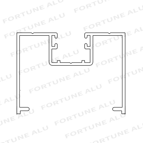 China Wholesale Ecuador Market Aluminum Extrusion Profiles for Windows Doors
