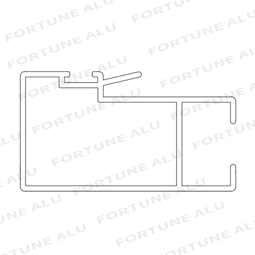 Custom Surface Treatment Aluminum Profile Window And Door Extruded Profile Haiti Market