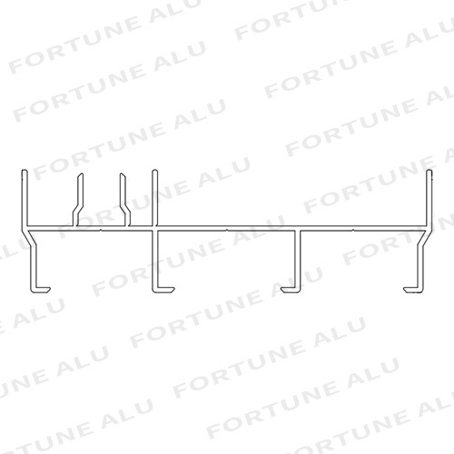 China Factory Custom Aluminum Window Door Frame Extrusion Profiles to Haiti