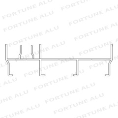China Factory Custom Aluminum Window Door Frame Extrusion Profiles to Haiti