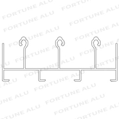 Haiti Aluminium Section Extrusion Profiles for Windows and Doors