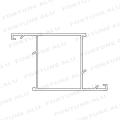 Iraq Market Custom Available Extruded Aluminum Profile For Doors And Windows