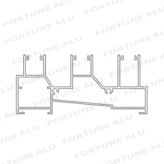 Aluminum Extruded Profile Sliding Window And Door Sections Profiles For Thailand Market