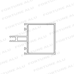 Iraq Market Custom Aluminium Window Door Extrusion Profiles Factory Wholesale