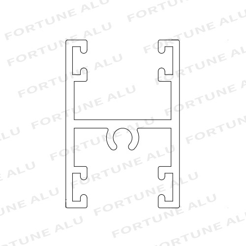 Thailand Market Aluminum Extruded Profiles For Window Door Custom Available Color From China