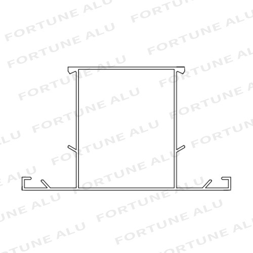 Iraq Market Buy Powder Coated Profile Aluminium Section from China Factory
