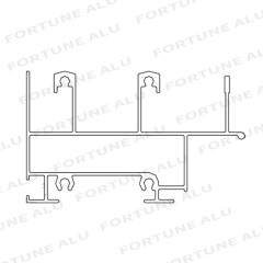 Israel Market Customized Available Aluminum Profiles For Windows And Doors