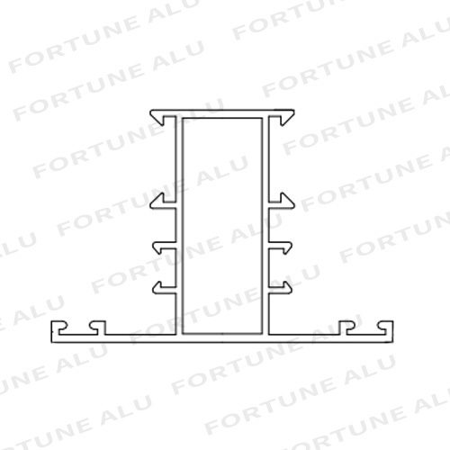 Buy Custom Aluminum Profile Extrusion for Window Door to Israel Market