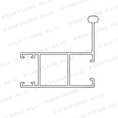 Israel Market Custom Extruded Aluminium Section Profiles from China