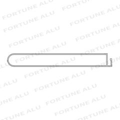China Manufacturer Customized 6063 T5 Extrusion Aluminum Profile Window Door Lebanon Market
