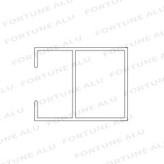 Lebanon Aluminium Section Profiles for Window Door China Factory