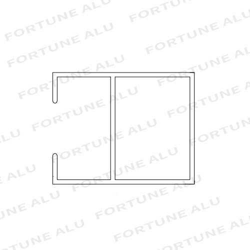 Lebanon Aluminium Section Profiles for Window Door China Factory