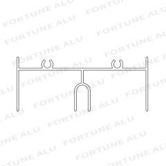 Malaysia Market 6000 Series Customized Aluminum Window And Door Profiles
