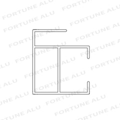 Malaysia Powder Coated Aluminum Window Extrusion Profiles from China Factory