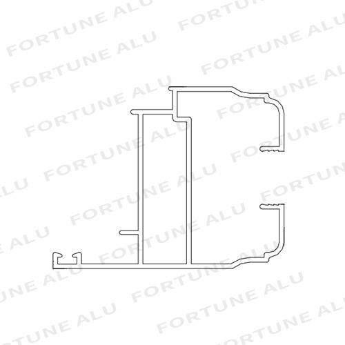 Hot Selling Good Quality 6000 Series Customized Aluminum Window And Door Profile For Mauritius Market