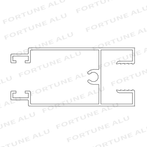 China Custom Aluminum Extrusion Profiles for Windows Doors Company to Nigeria