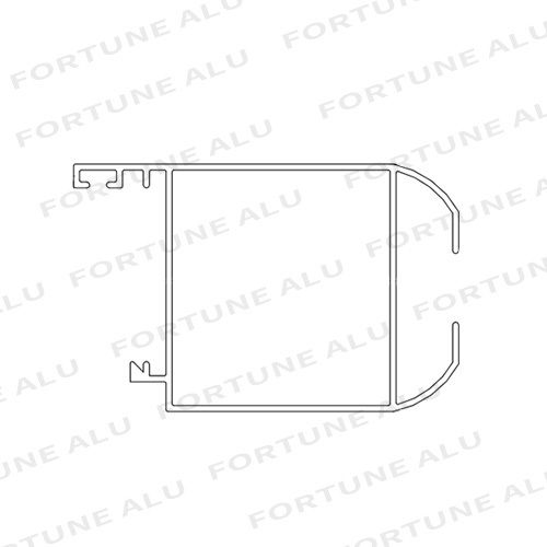 Available Custom General Surface Treatment Aluminum Extruded Profile Window And Door Nigeria China Extrusion Company