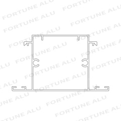 Nigeria Market Aluminum Profile Factory Customized Hot Selling Extrusion Profile For Window And Door