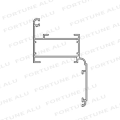 Custom Aluminum Window Door Profiles China Wholesale Price Senegal Market