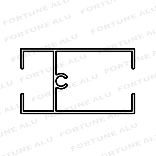 Customized Available Anodized Polished Silver Aluminum Window And Door Profile For Tanzania Market