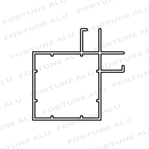 Tanzania Aluminum Extrusion Customized Profiles For Windows And Doors