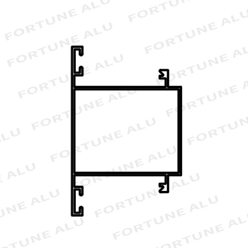 Tanzania Powder Coating Aluminum Profile Materials Aluminum Extrusion Profile For Window And Door