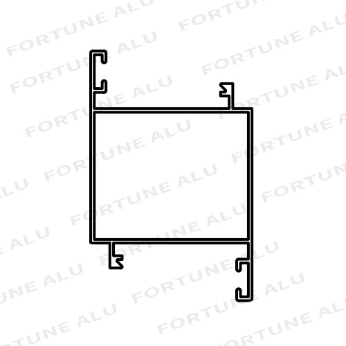 Tanzania Custom Available Silver Aluminum Extrusion Profile For Window And Door