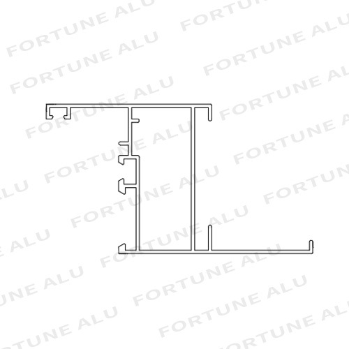 6000 Series 6063 T5 Silver Aluminum Profile Window And Door For Côte d'Ivoire