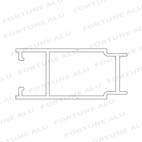 Colombia Custom Black Aluminum Window Door Profiles China Extrusion Company