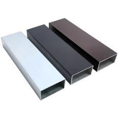 Custom Powder Coated Standard Aluminum Profile Square Rectangular Tube from China