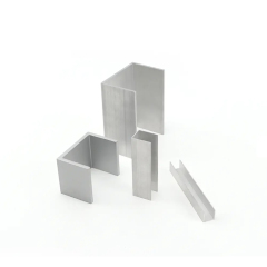 Extrusion U Shape Aluminum Profiles Standard Angle Wholesale Factory Price