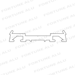 Kuwait Best Price Aluminum Alloy Extruded Profiles For Windows And Doors