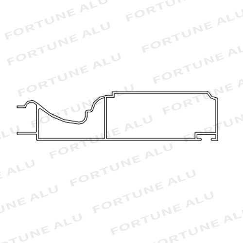 High Quality Custom Aluminum Profile For Window And Door Kuwait Market