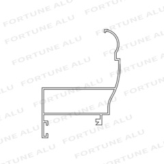 Guinea Profiled Aluminium Extrusion for Window and Door China Factory
