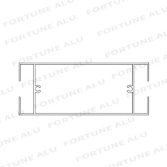 Guinea Market Custom Aluminum Extrusion Profiles for Windows Doors