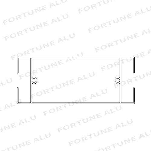 Guinea Market Custom Aluminum Extrusion Profiles for Windows Doors