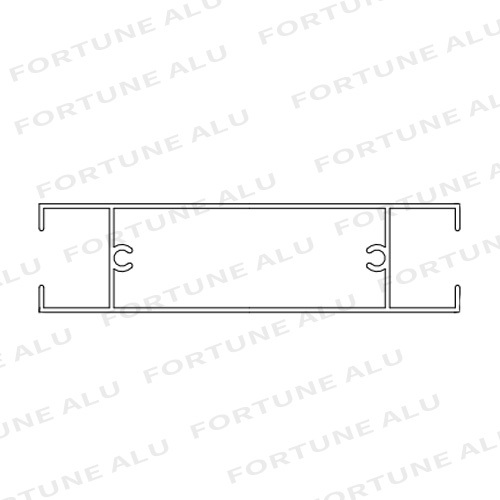 6063 T5 Guinea Market Wholesale Aluminum Extrusion Profiles for Windows Doors