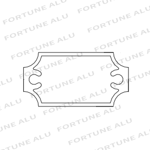 Gambia Market Extruded Aluminum Profile For Doors And Windows