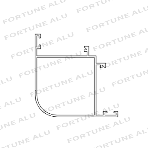 6000 Series 6063 T5 Aluminum Profiles For Windows And Doors Custom Available For Gambia Market