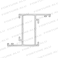 High Quality Anodized Silver Custom Aluminum Window Door Profile For Gambia Market