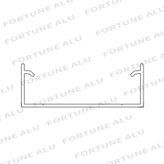 6000 Series 6063 T5 Aluminum Profiles For Windows And Doors Custom Available For Gambia Market